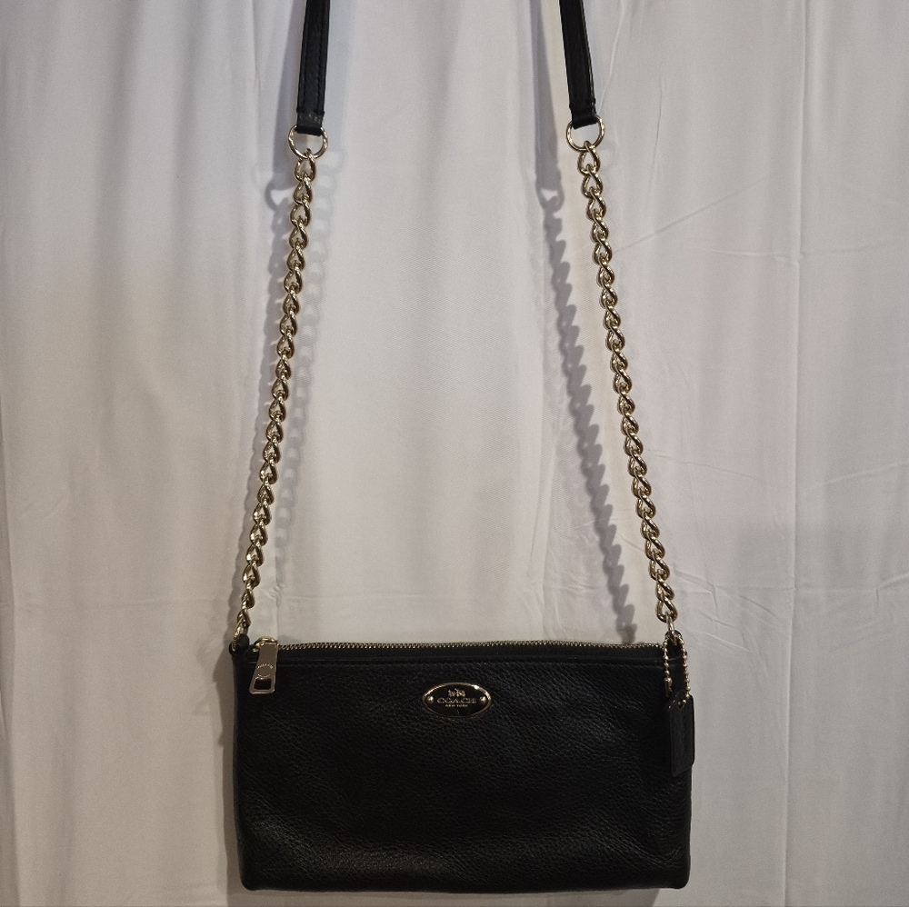 Coach Leather Crossbody Bag